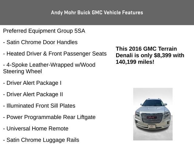 2016 GMC Terrain Denali