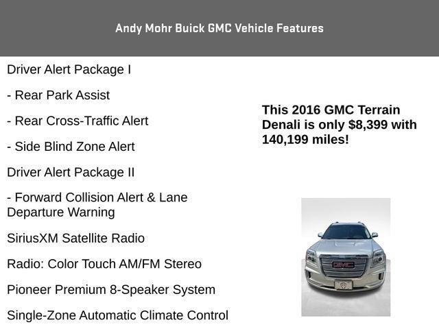 2016 GMC Terrain Denali