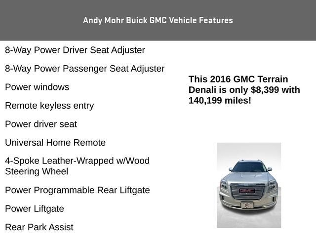 2016 GMC Terrain Denali