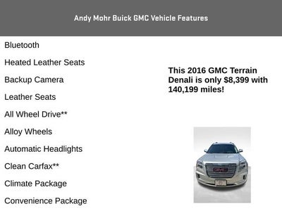 2016 GMC Terrain Denali