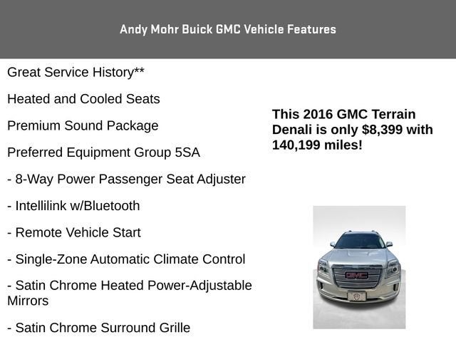 2016 GMC Terrain Denali