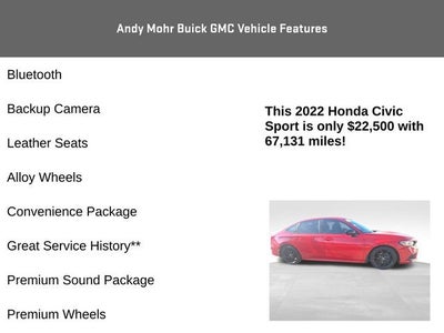 2022 Honda Civic Sedan Sport