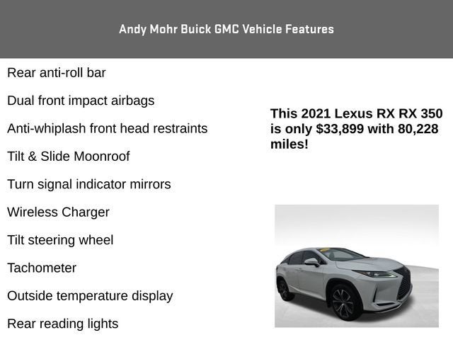 2021 Lexus RX RX 350