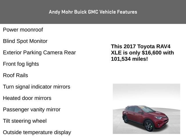 2017 Toyota RAV4 XLE