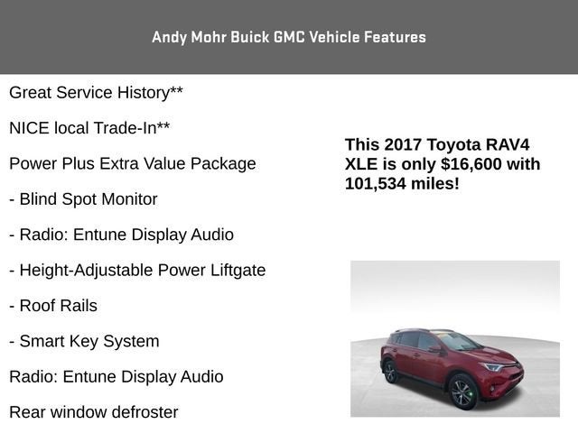 2017 Toyota RAV4 XLE