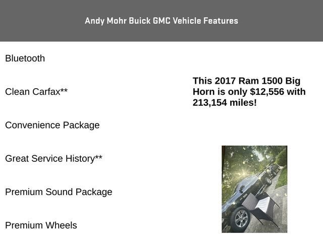 2017 RAM 1500 Big Horn