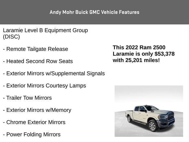 2022 RAM 2500 Laramie