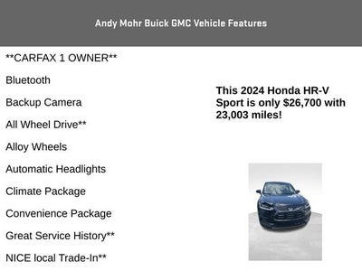 2024 Honda HR-V Sport