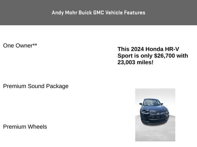 2024 Honda HR-V Sport