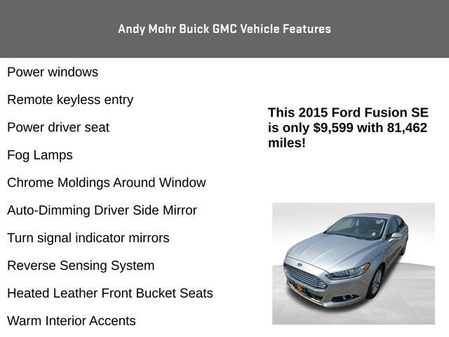 2015 Ford Fusion SE