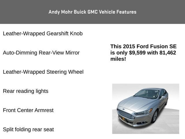 2015 Ford Fusion SE