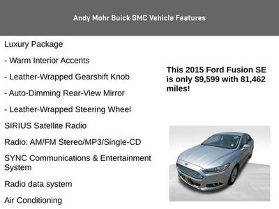 2015 Ford Fusion SE