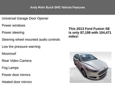 2013 Ford Fusion SE