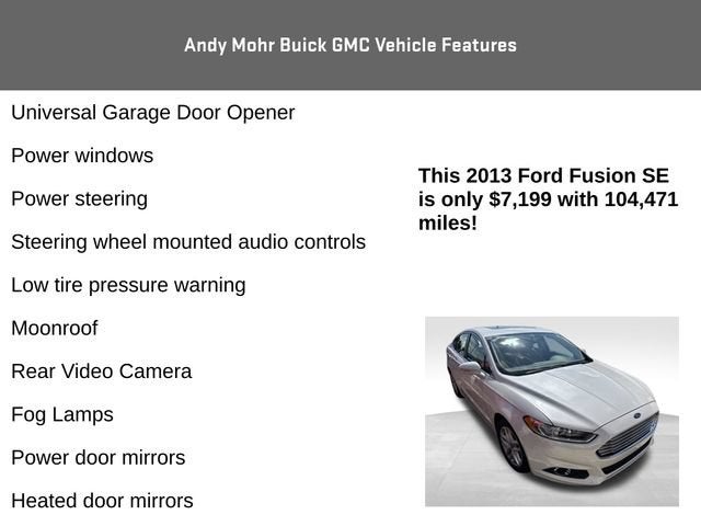 2013 Ford Fusion SE