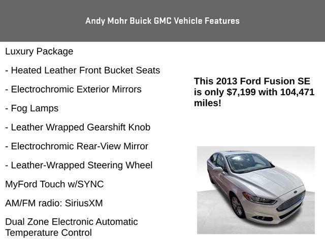 2013 Ford Fusion SE