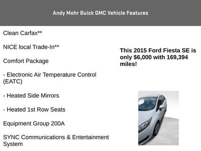 2015 Ford Fiesta SE