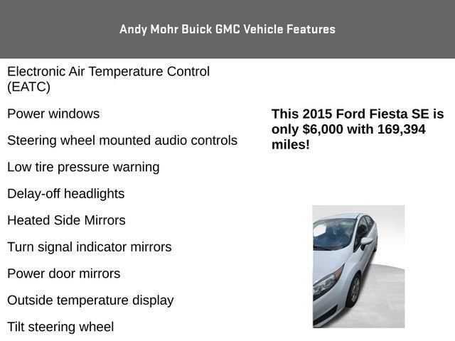 2015 Ford Fiesta SE