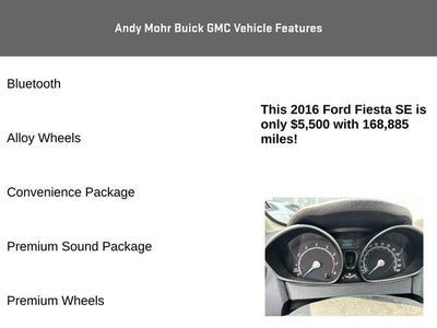 2016 Ford Fiesta SE