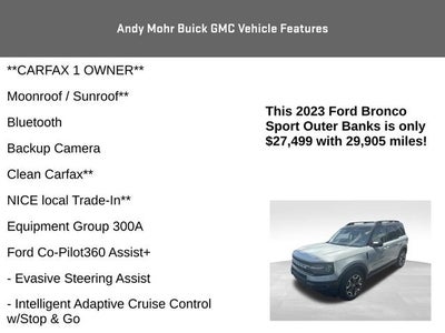 2023 Ford Bronco Sport Outer Banks