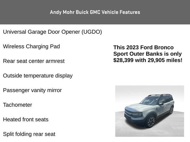 2023 Ford Bronco Sport Outer Banks