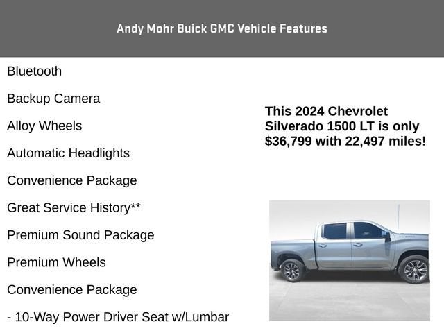 2024 Chevrolet Silverado 1500 LT (2FL)
