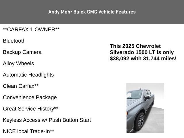 2025 Chevrolet Silverado 1500 LT (2FL)
