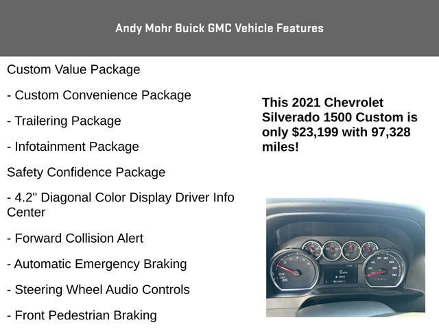 2021 Chevrolet Silverado 1500 Custom