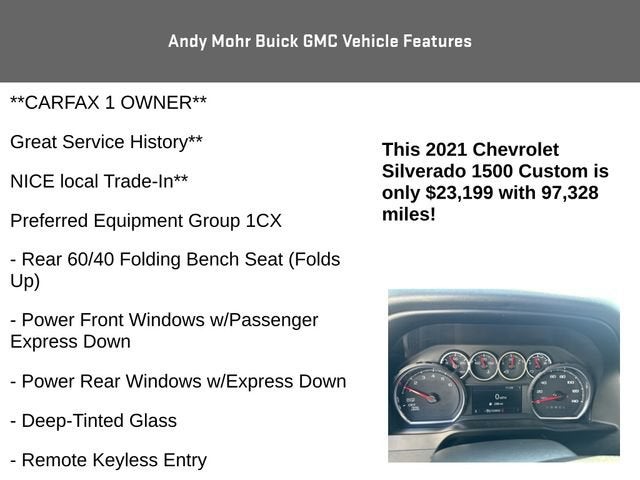 2021 Chevrolet Silverado 1500 Custom
