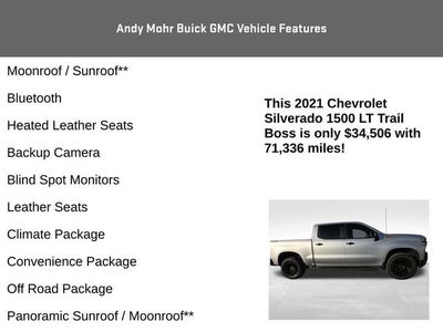 2021 Chevrolet Silverado 1500 LT Trail Boss