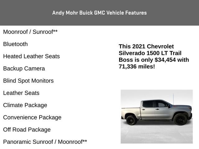 2021 Chevrolet Silverado 1500 LT Trail Boss