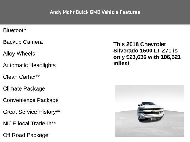 2018 Chevrolet Silverado 1500 LT