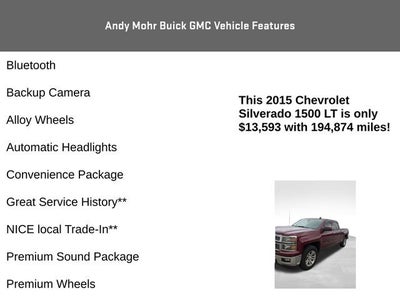 2015 Chevrolet Silverado 1500 LT