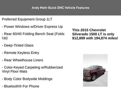 2015 Chevrolet Silverado 1500 LT