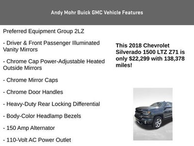 2018 Chevrolet Silverado 1500 LTZ