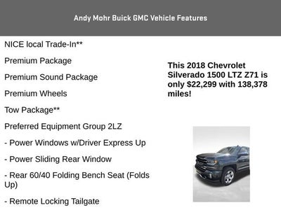 2018 Chevrolet Silverado 1500 LTZ