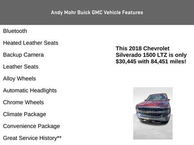 2018 Chevrolet Silverado 1500 LTZ