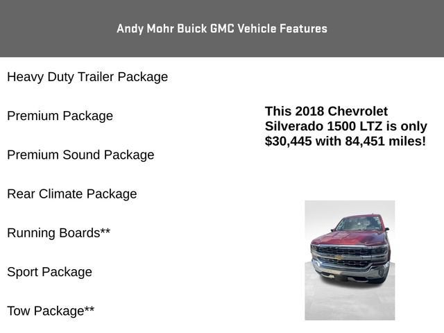 2018 Chevrolet Silverado 1500 LTZ