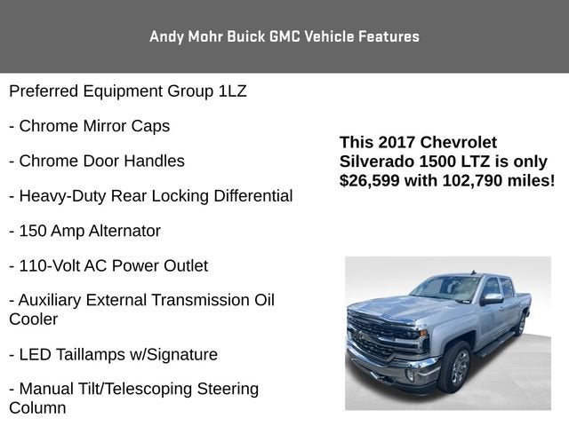 2017 Chevrolet Silverado 1500 LTZ