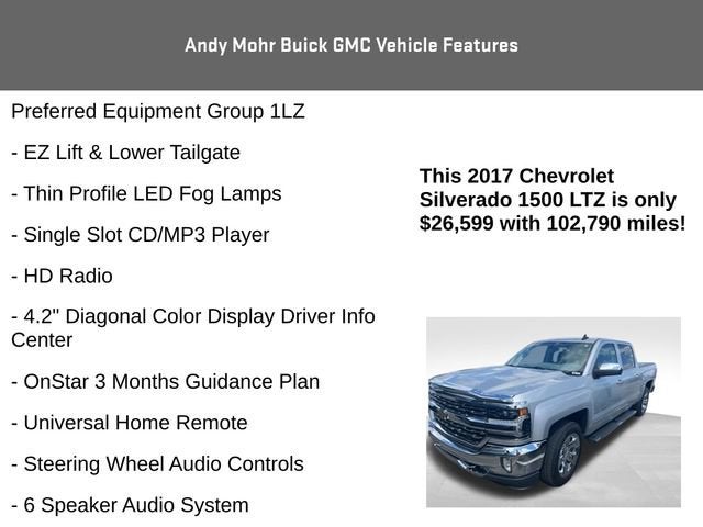 2017 Chevrolet Silverado 1500 LTZ