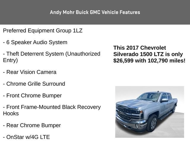 2017 Chevrolet Silverado 1500 LTZ