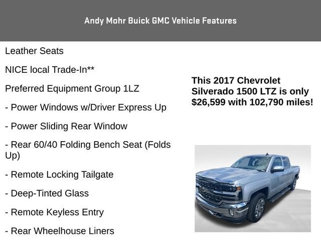 2017 Chevrolet Silverado 1500 LTZ