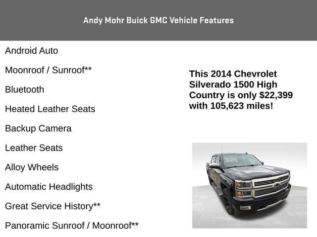 2014 Chevrolet Silverado 1500 High Country
