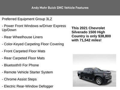 2021 Chevrolet Silverado 1500 High Country