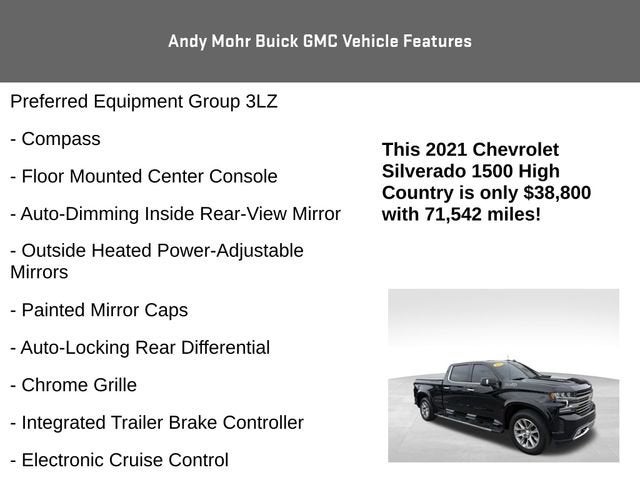 2021 Chevrolet Silverado 1500 High Country
