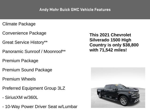 2021 Chevrolet Silverado 1500 High Country