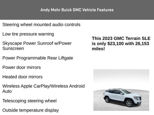 2023 GMC Terrain SLE