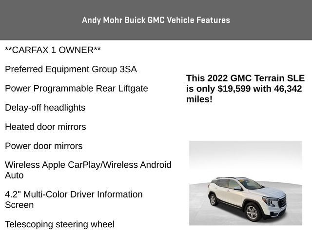 2022 GMC Terrain SLE