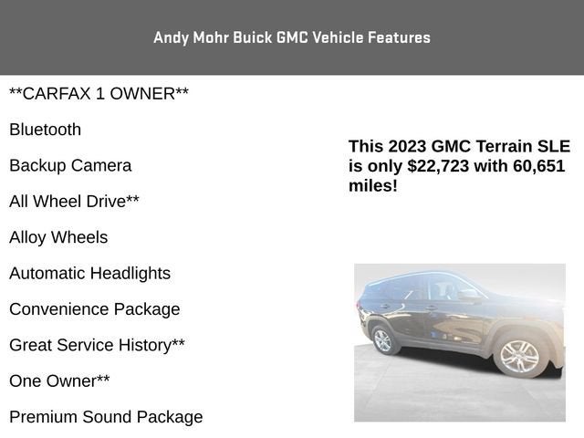 2023 GMC Terrain SLE