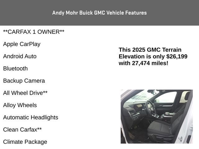 2025 GMC Terrain Elevation