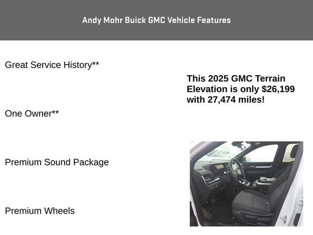 2025 GMC Terrain Elevation